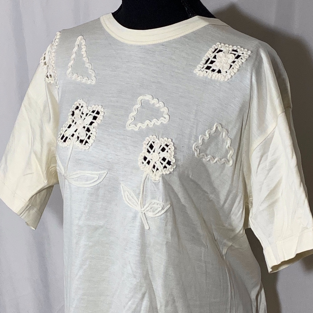 Vintage Escada Embroidered Top